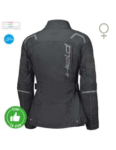 HELD 4-TOURING II BLACK WOMEN'S TEXTILE MOTO JACKET
