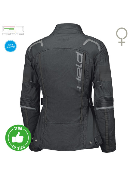 HELD жЕНСКАЯ ТЕКСТИЛЬНАЯ МОТОКУРТКА 4-TOURING II BLACK