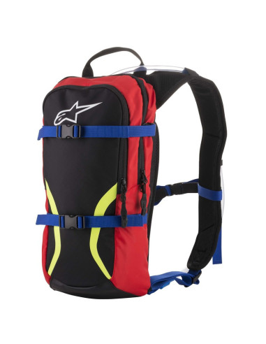 ALPINESTARS РЮКЗАК IGUANA HYDRATION ЧЕРНЫЙ/СИНИЙ/КРАСНЫЙ/ФЛЮО