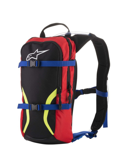 ALPINESTARS РЮКЗАК IGUANA HYDRATION ЧЕРНЫЙ/СИНИЙ/КРАСНЫЙ/ФЛЮО