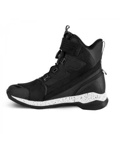 SHIMA TAKESHI BLACK MOTO SHOES
