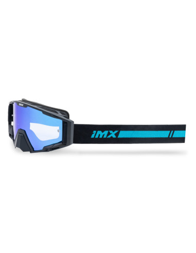 IMX SAND MATT BLACK/BLUE MOTOKROSO AKINIAI