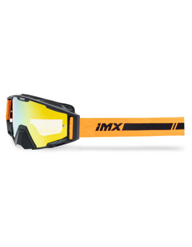 IMX SAND MATT BLACK/ORANGE MOTOKROSO AKINIAI