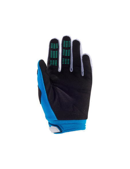 FOX YOUTH 180 BALLAST BLACK/BLUE KROSINĖS MOTO PIRŠTINĖS