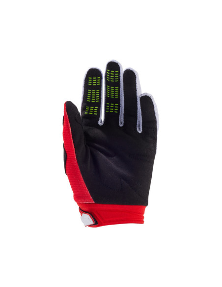 FOX YOUTH 180 BALLAST BLACK/RED KROSINĖS MOTO PIRŠTINĖS