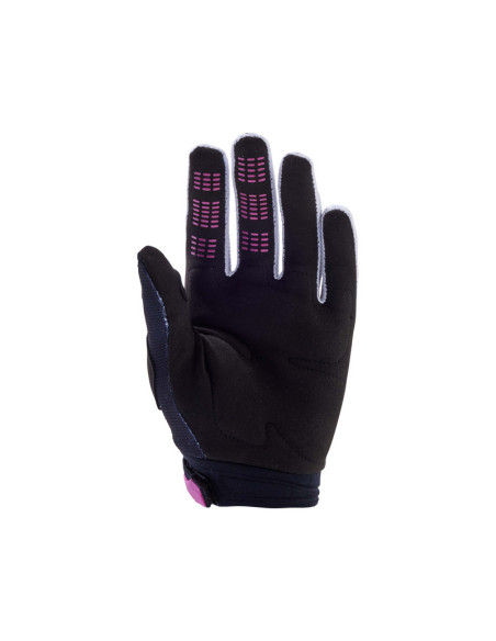 FOX YOUTH 180 FLORA BLACK/PINK KROSINĖS MOTO PIRŠTINĖS