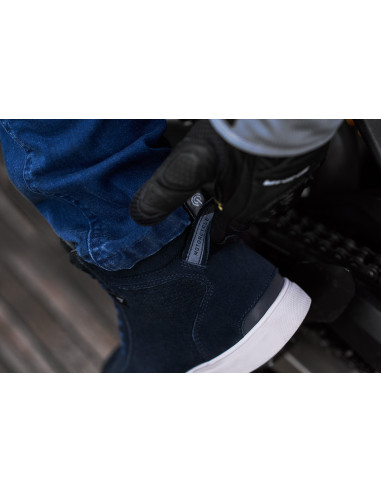 SHIMA SX-2 EVO BLUE SHORT MOTO BOOTS