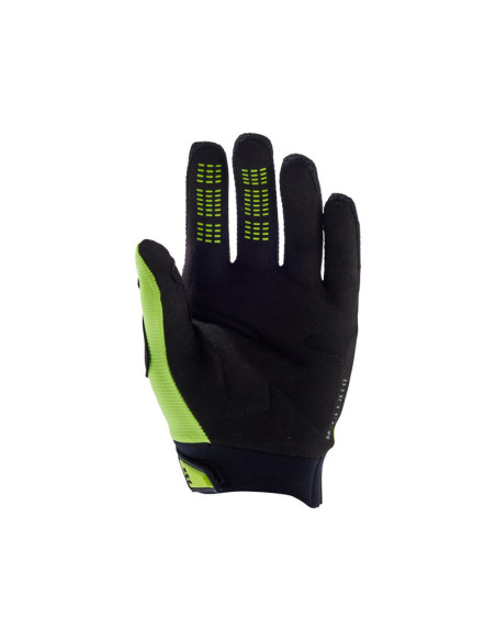 FOX YOUTH DIRTPAW FLUO YELLOW KROSINĖS MOTO PIRŠTINĖS