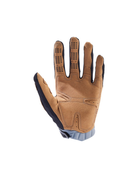 FOX PAWTECTOR BLACK/GREY CROSS-COUNTRY MOTO GLOVES