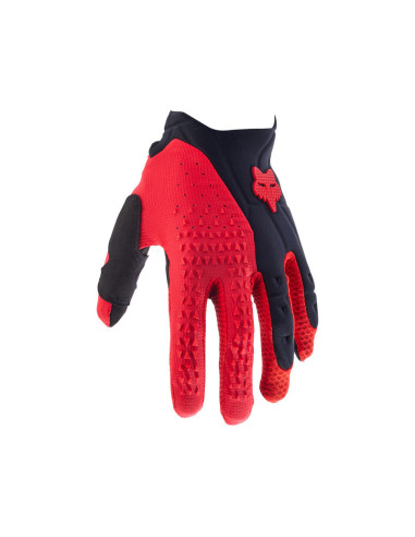 FOX PAWTECTOR BLACK/RED KROSINĖS MOTO PIRŠTINĖS