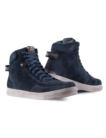 SHIMA SX-2 EVO BLUE SHORT MOTO BOOTS