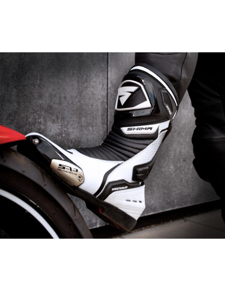 SHIMA RSX-6 BLACK MOTO BATAI