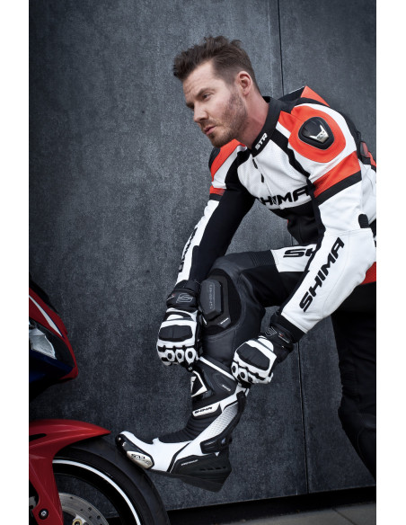 SHIMA RSX-6 BLACK MOTO SHOES