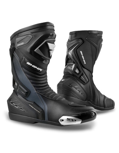 SHIMA ЧЕРНЫЕ МОТОБОТИНКИ RSX-6