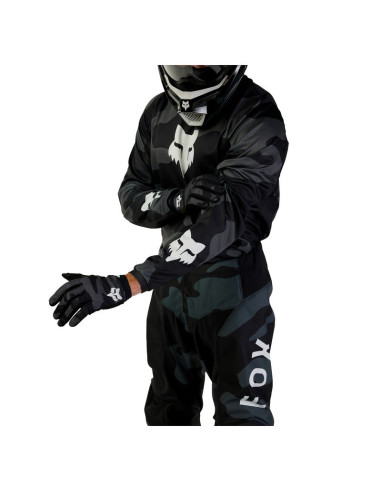 FOX 180 BNKR JERSEY BLACK CAMO CROSS MOTO JACKET