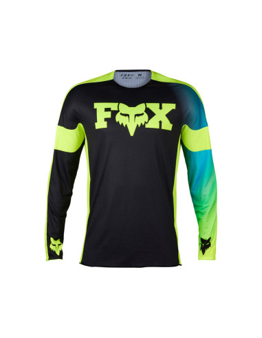 FOX 360 STREAK JERSEY BLACK/YELLOW KROSINĖ MOTO MAIKUTĖ