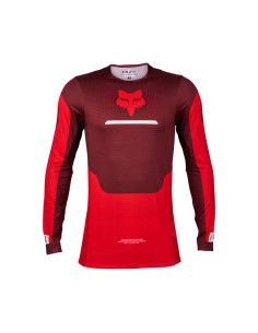 FOX FLEXAIR OPTICAL JERSEY FLUO RED KROSINIAI MOTO MARŠKINĖLIAI