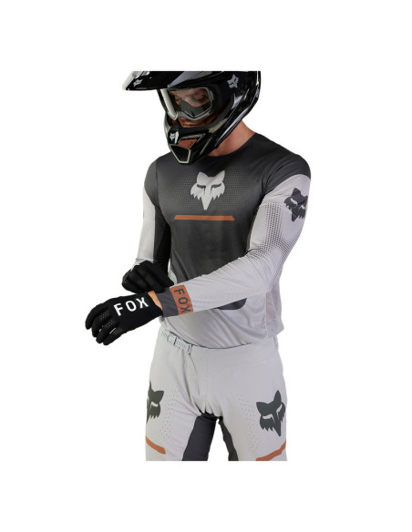 FOX FLEXAIR OPTICAL JERSEY STEEL GREY KROSINIAI MOTO MARŠKINĖLIAI