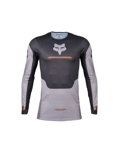 FOX FLEXAIR OPTICAL JERSEY STEEL GREY KROSINIAI MOTO MARŠKINĖLIAI