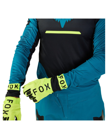 FOX FLEXAIR OPTICAL JERSEY MAUI BLUE KROSINIAI MOTO MARŠKINĖLIAI