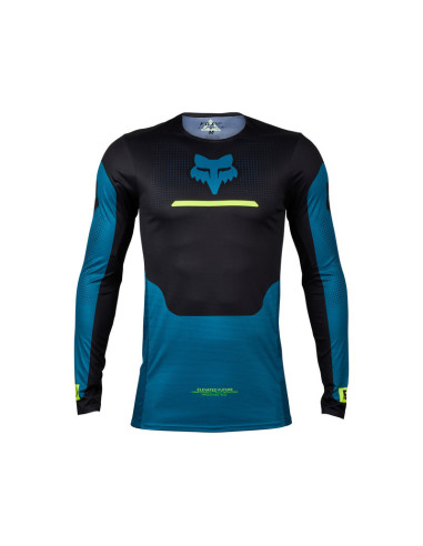 FOX FLEXAIR OPTICAL JERSEY MAUI BLUE KROSINIAI MOTO MARŠKINĖLIAI