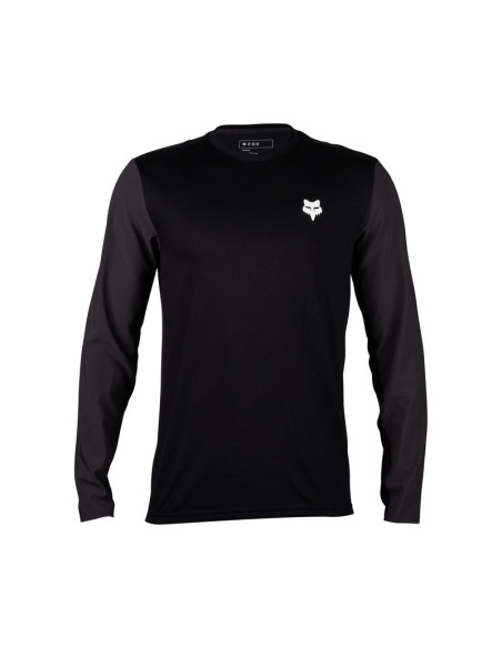 FOX RANGER OFF ROAD JERSEY BLACK KROSINIAI MOTO MARŠKINĖLIAI