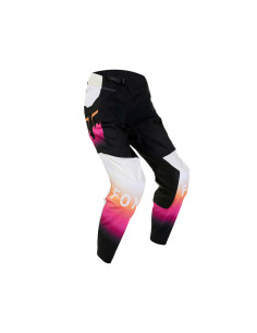 FOX WOMENS 180 FLORA BLACK/PINK KROSINĖS MOTO KELNĖS