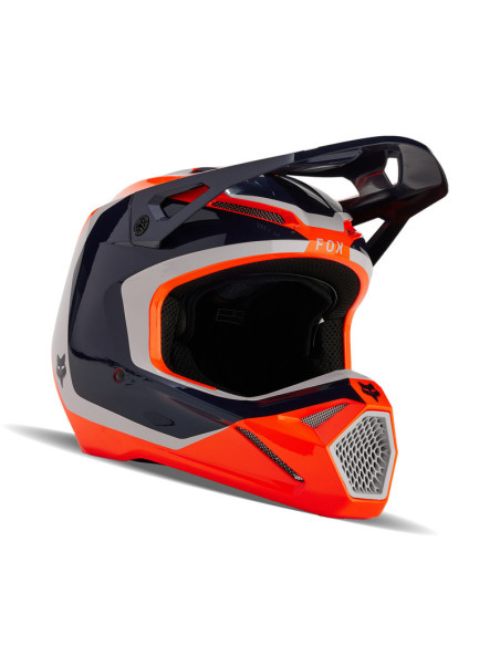 FOX V1 NITRO FLUO ORANGE KROSINIS MOTO ŠALMAS
