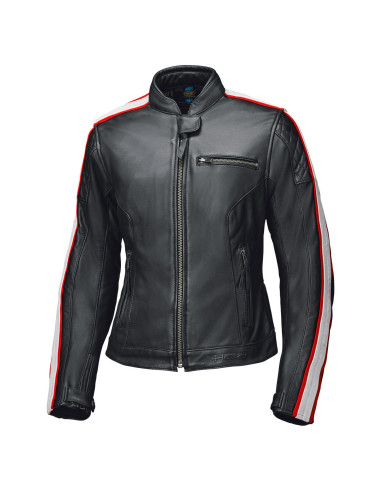 HELD BRIXHAM BLACK WOMEN'S LEATHER MOTO JACKET