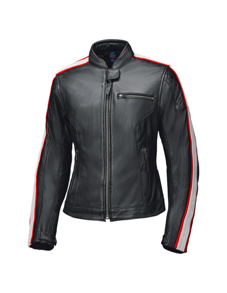 HELD BRIXHAM BLACK WOMEN'S LEATHER MOTO JACKET