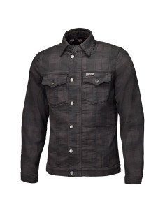 HELD WOODLAND BLACK/GREY TEKSTILINĖ MOTO STRIUKĖ