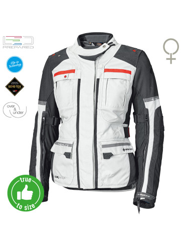 HELD CARESE EVO GORE-TEX® RED MOTERIŠKA TEKSTILINĖ MOTO STRIUKĖ