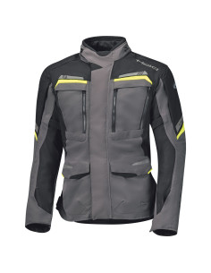 HELD LONBORG GREY TEXTILE MOTO JACKET