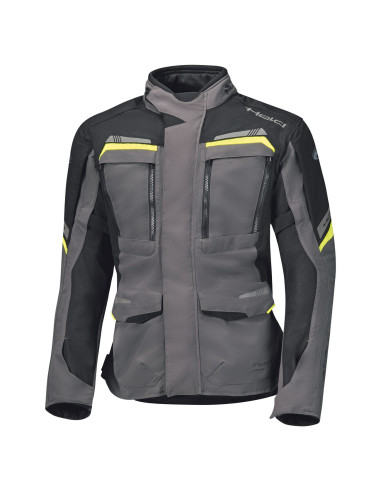 HELD LONBORG GREY TEXTILE MOTO JACKET