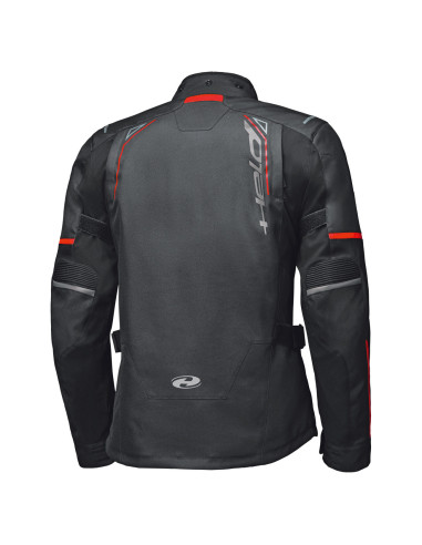 HELD SAVONA ST BLACK/RED TEXTILE MOTO JACKET