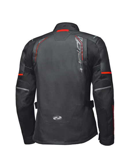 HELD SAVONA ST BLACK/RED TEKSTILINĖ MOTO STRIUKĖ