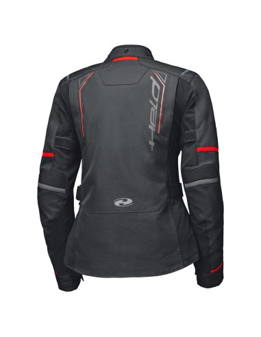 HELD ЖЕНСКАЯ ТЕКСТИЛЬНАЯ МОТОКУРТКА SAVONA ST BLACK/RED