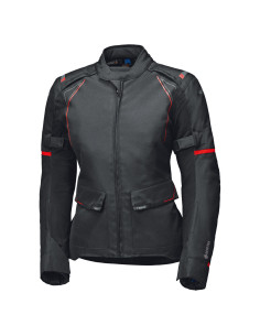 HELD ЖЕНСКАЯ ТЕКСТИЛЬНАЯ МОТОКУРТКА SAVONA ST BLACK/RED
