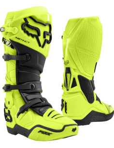 FOX INSTINCT YELLOW BOOT MOTO BATAI 