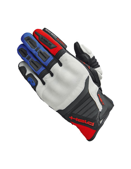 HELD HAMADA RED/BLUE MOTO PIRŠTINĖS