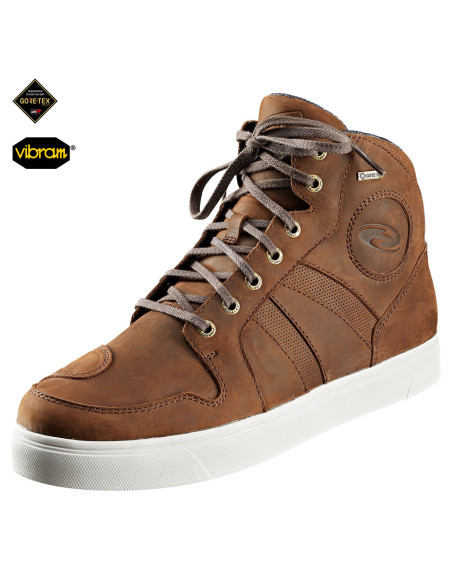 HELD SIRMIONE BROWN GORE-TEX® WOMEN'S MOTO BOOTS