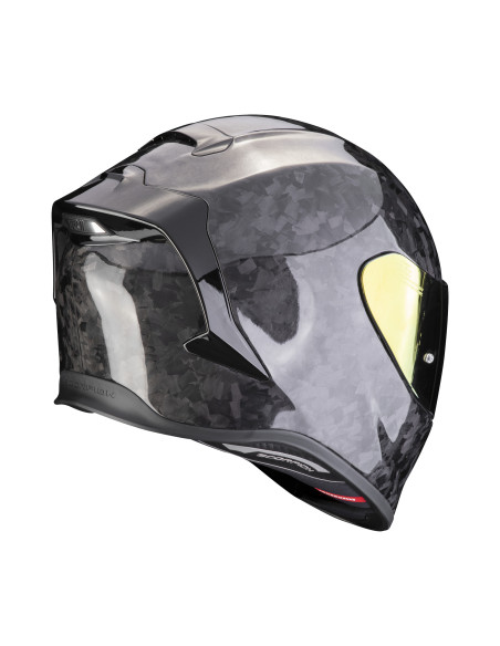 SCORPION EXO-R1 CARBON EVO AIR ONYX BLACK SPORTINIS/UŽDARAS MOTO ŠALMAS