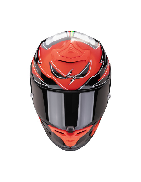 SCORPION EXO-R1 EVO AIR ALVARO REPLICA RED SPORTINIS/UŽDARAS MOTO ŠALMAS