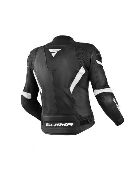 SHIMA CHASE WHITE ODINĖ MOTO STRIUKĖ