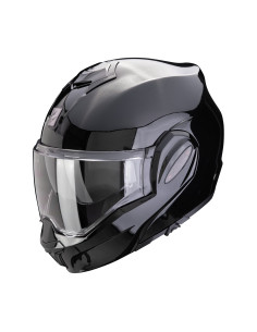 SCORPION EXO-TECH EVO PRO BLACK FLIP-UP MOTORCYCLE HELMET