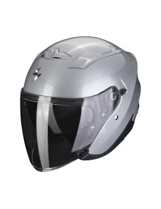 SCORPION EXO-230 SILVER ATVIRAS MOTO ŠALMAS