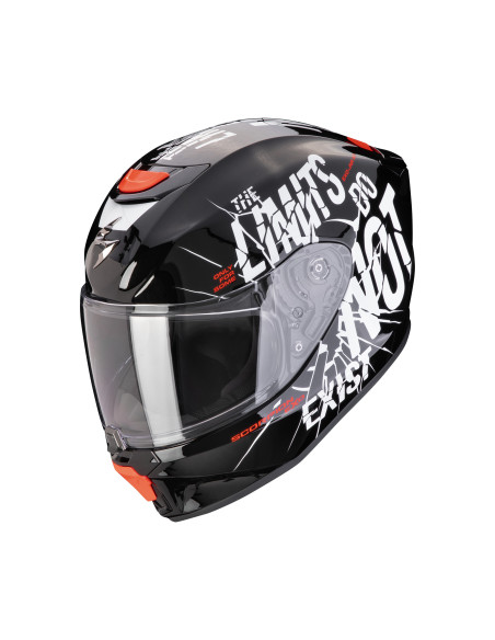 SCORPION ДЕТСКИЙ СПОРТИВНЫЙ/МОТОШЛЕМ EXO AIR BOUM BLACK/WHITE