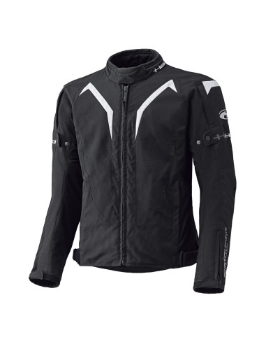 HELD ZELDA BLACK TEXTILE MOTO JACKET