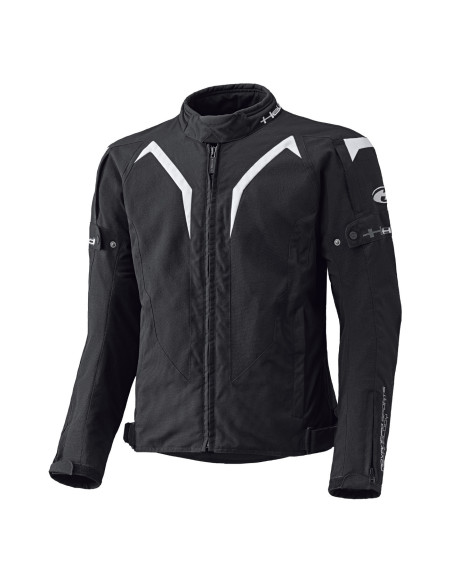HELD ZELDA BLACK TEXTILE MOTO JACKET