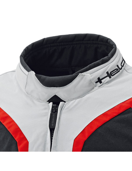 HELD ZELDA WHITE TEXTILE MOTO JACKET